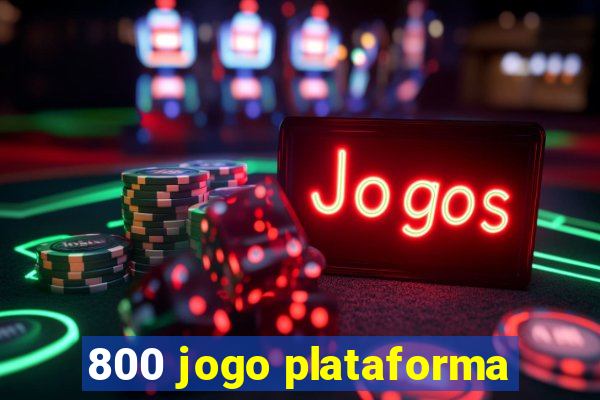 800 jogo plataforma