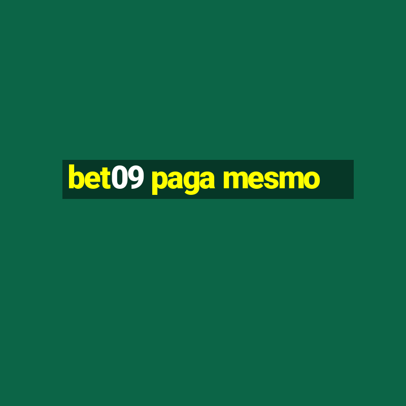 bet09 paga mesmo