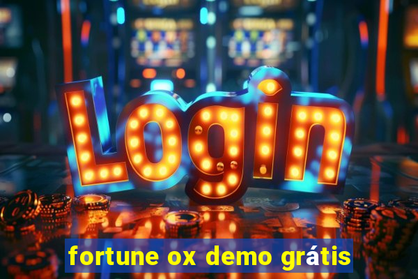 fortune ox demo grátis