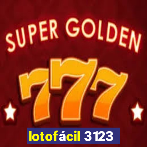 lotofácil 3123