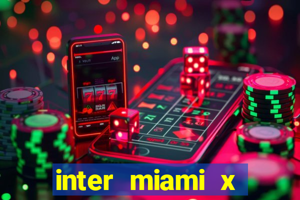 inter miami x cincinnati palpite