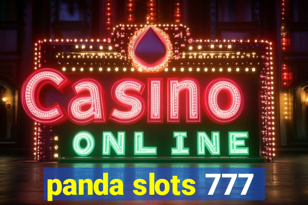 panda slots 777