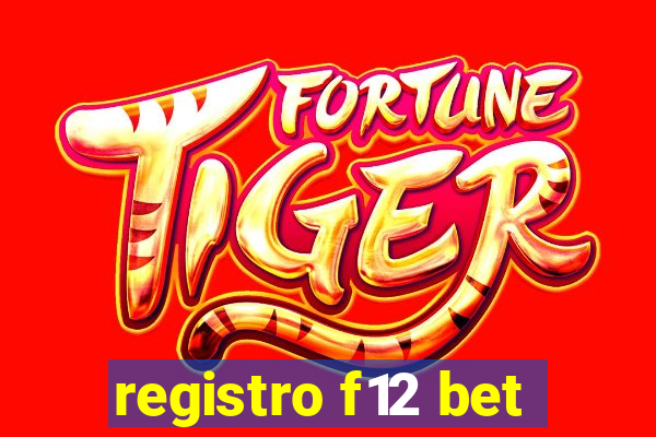 registro f12 bet