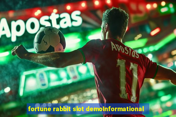 fortune rabbit slot demoInformational