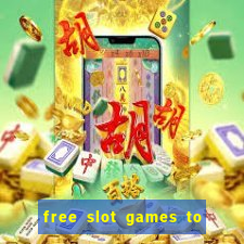 free slot games to play offline