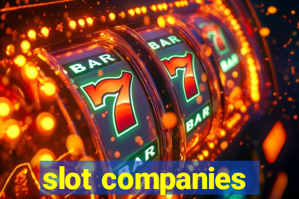 slot companies