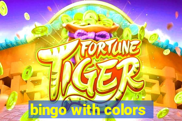 bingo with colors