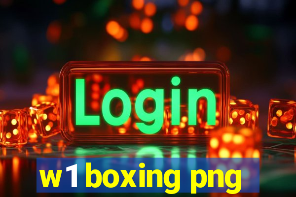 w1 boxing png