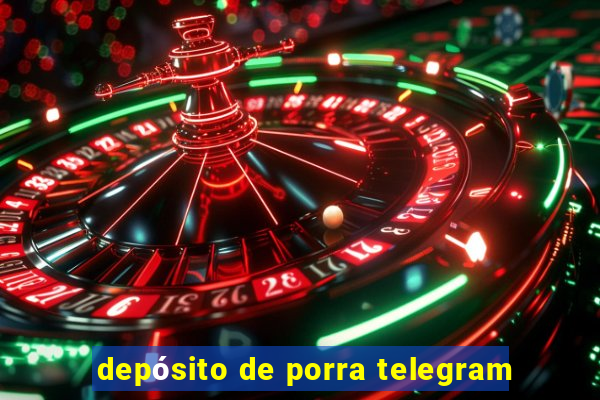 depósito de porra telegram