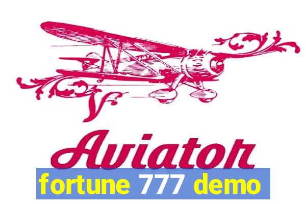 fortune 777 demo