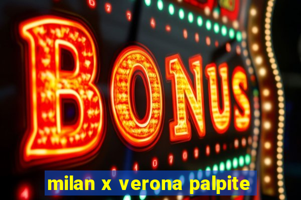 milan x verona palpite