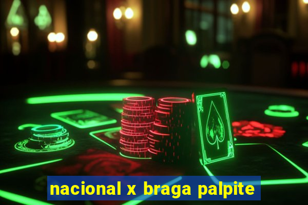 nacional x braga palpite