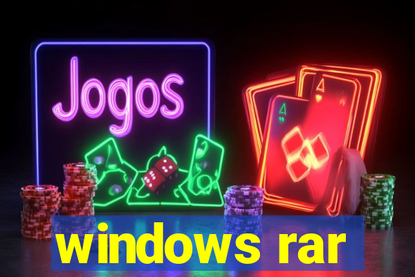 windows rar