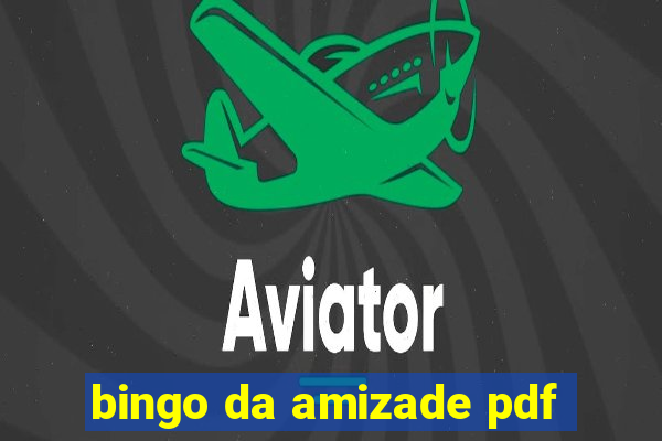 bingo da amizade pdf