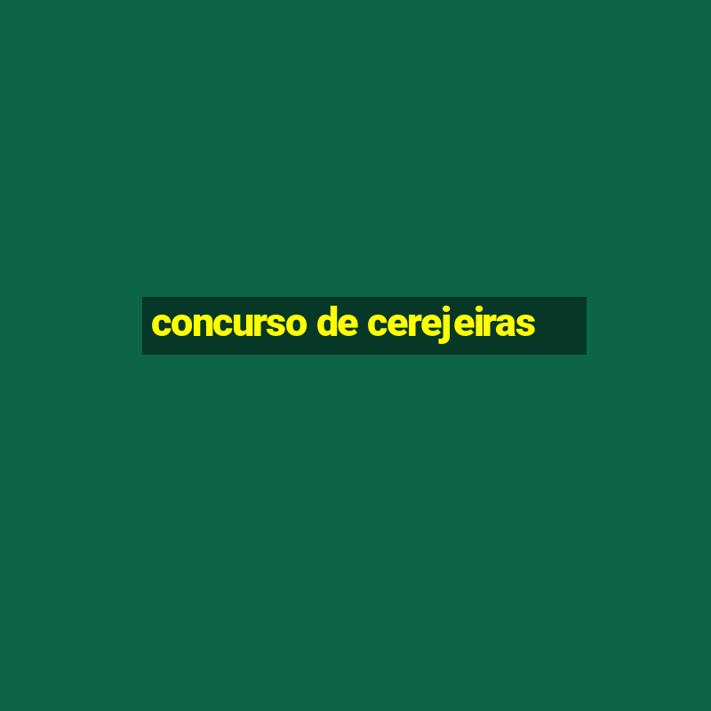 concurso de cerejeiras