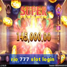 rio 777 slot login