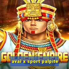 avai x sport palpite