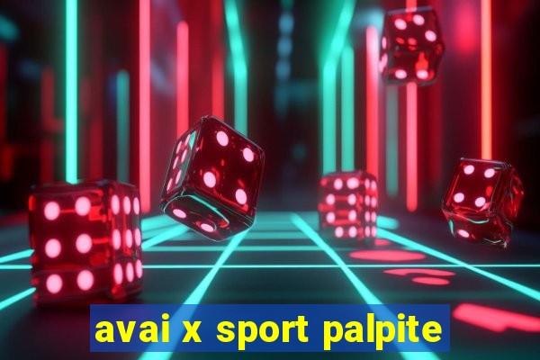 avai x sport palpite