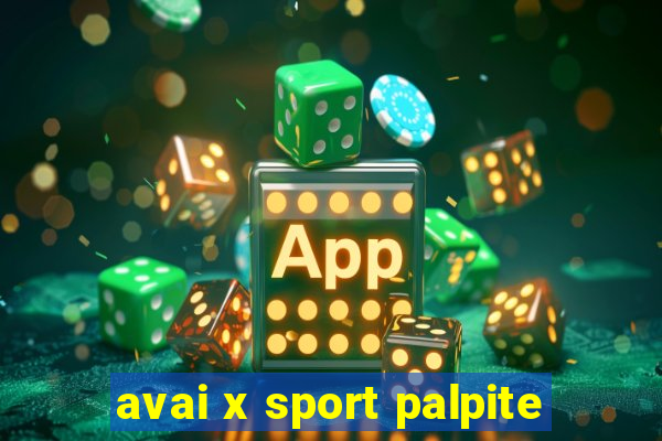 avai x sport palpite