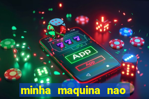 minha maquina nao quer jogar água fora