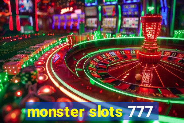 monster slots 777