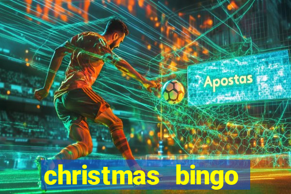 christmas bingo card generator