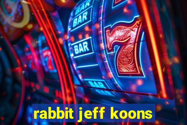 rabbit jeff koons