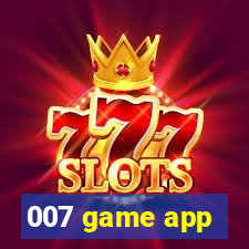 007 game app