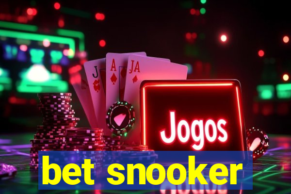 bet snooker