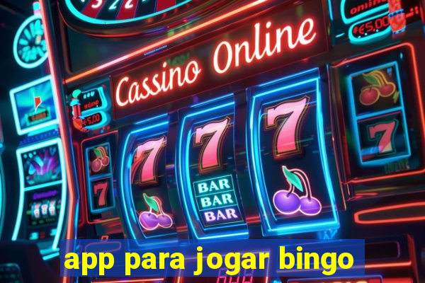 app para jogar bingo