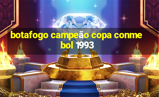 botafogo campeão copa conmebol 1993