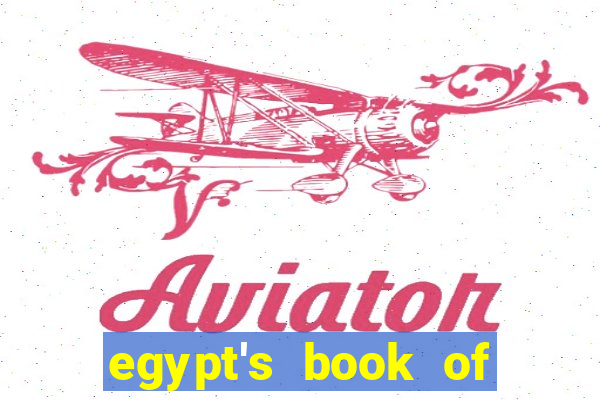 egypt's book of mystery slot demo