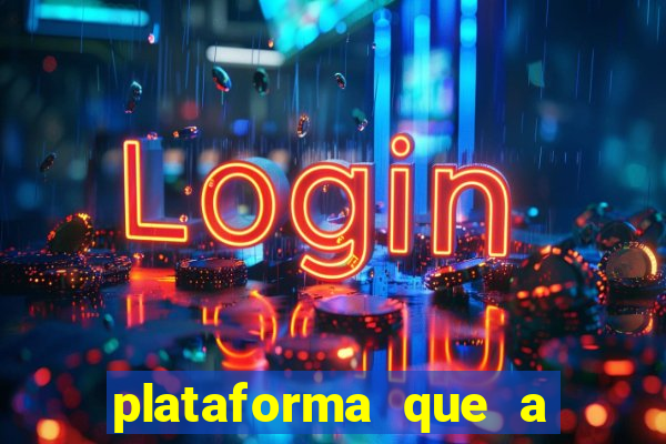 plataforma que a virgínia joga