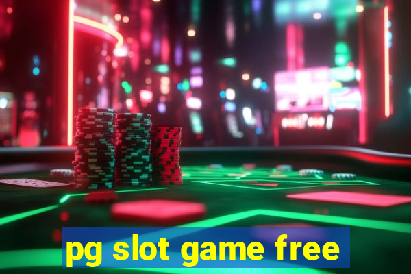 pg slot game free