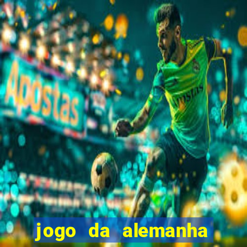 jogo da alemanha ao vivo