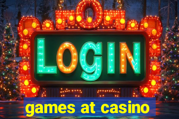 games at casino