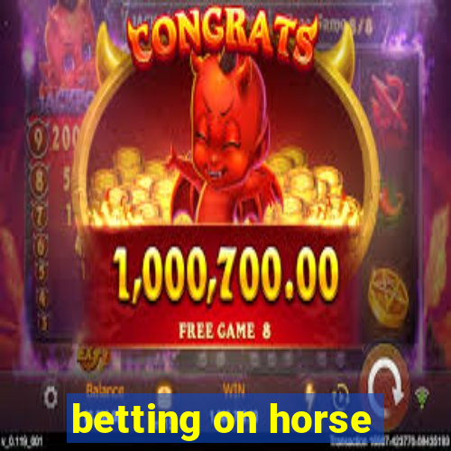 betting on horse