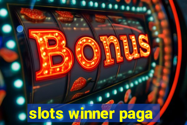 slots winner paga