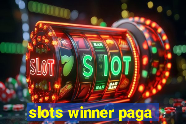 slots winner paga