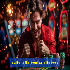 caligrafia bonita alfabeto