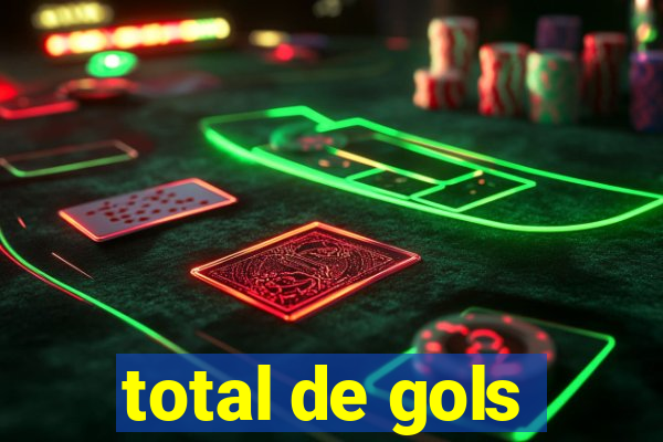 total de gols