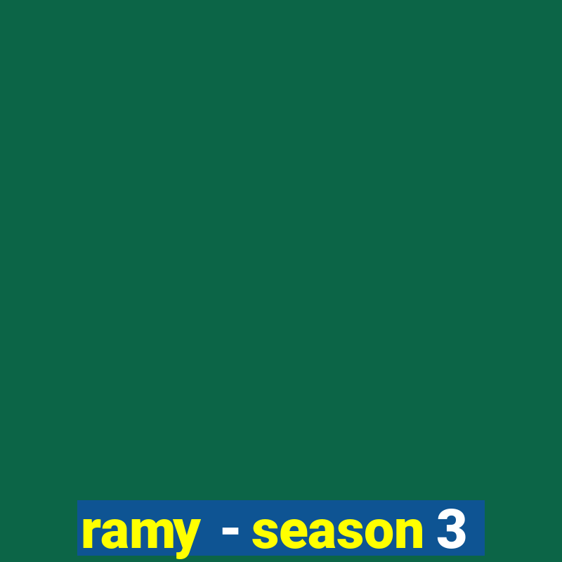 ramy - season 3