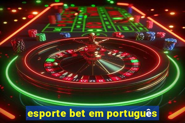 esporte bet em português