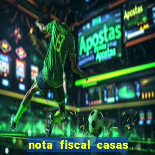 nota fiscal casas bahia 2 via