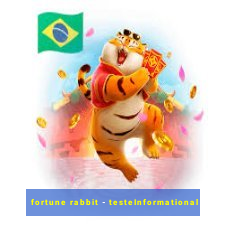 fortune rabbit - testeInformational