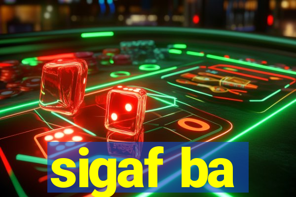 sigaf ba