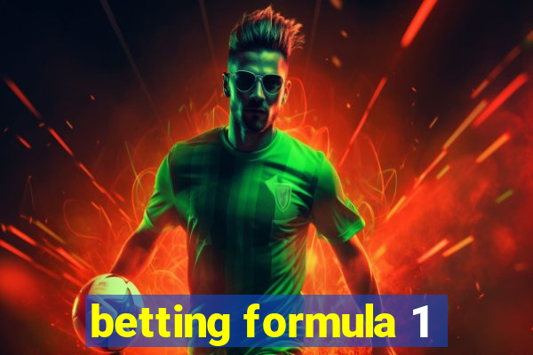 betting formula 1