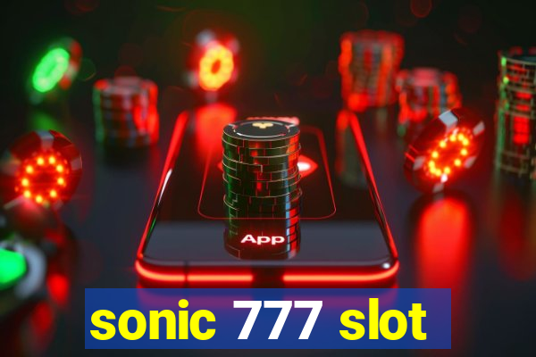 sonic 777 slot