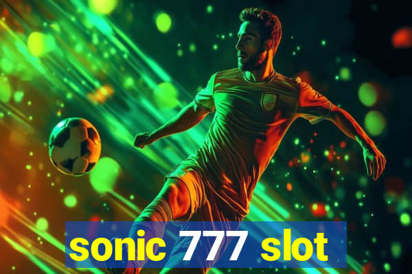 sonic 777 slot