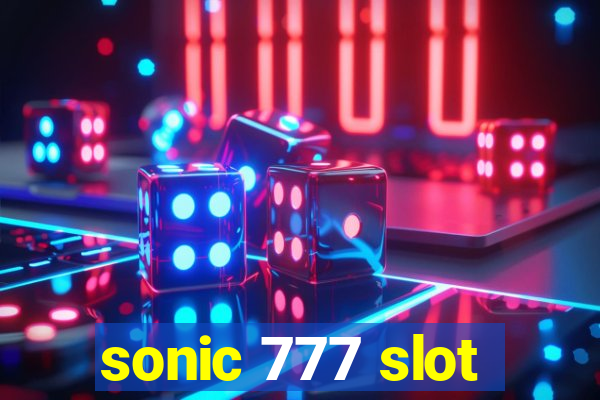 sonic 777 slot